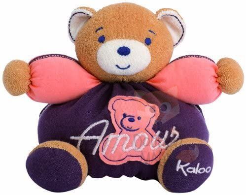  sweet life soft toy bear orange purple amour 